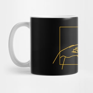 The Creation Of Adam Cat line, Renaissance Art Mug